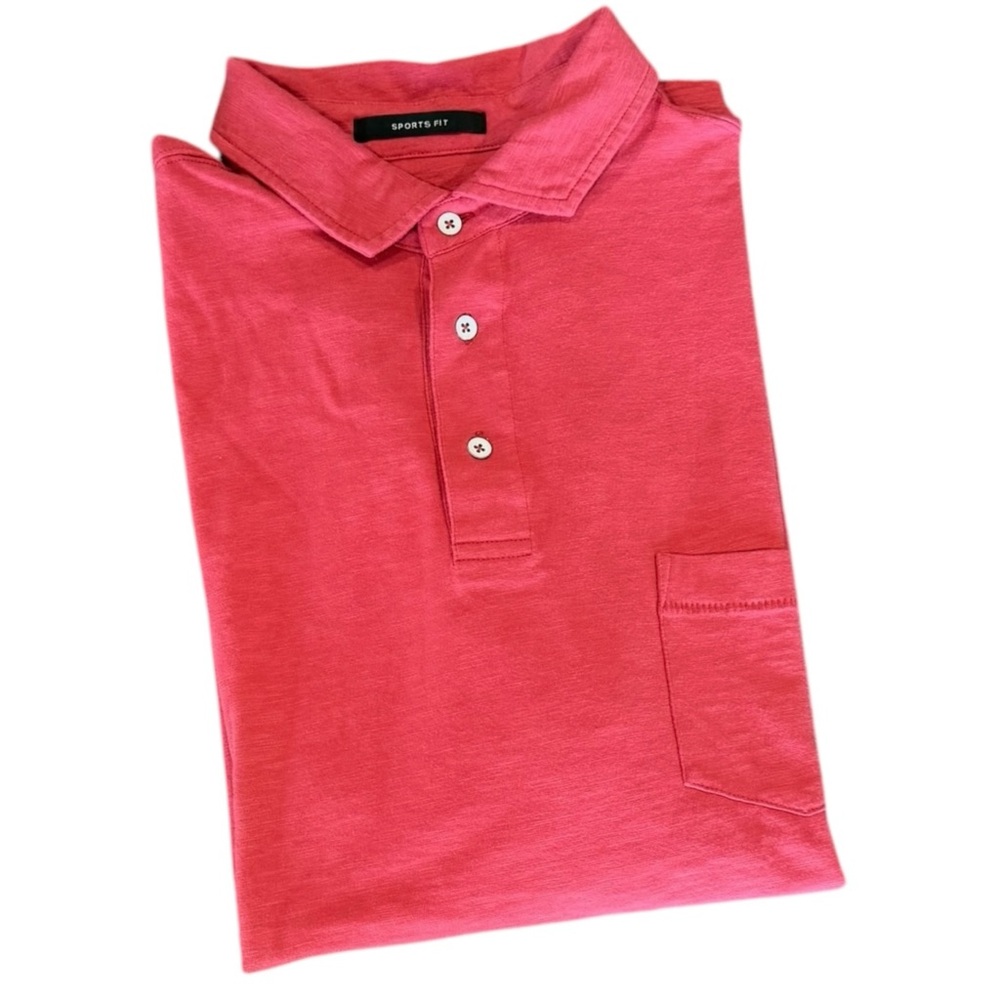 Rodd & Gunn Sports Fit Polo Shirt Men size 2XL XXL Coral Short Sleeve